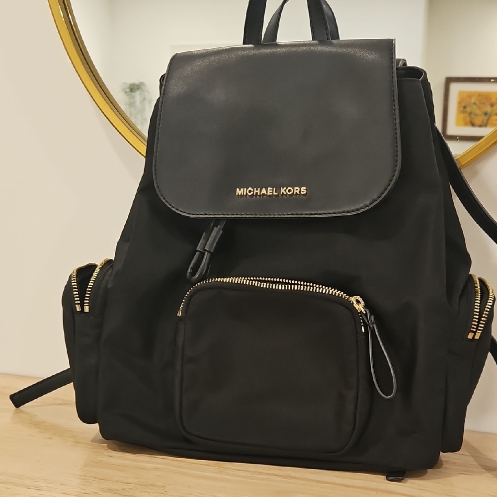 Michael Kors Black Backpack